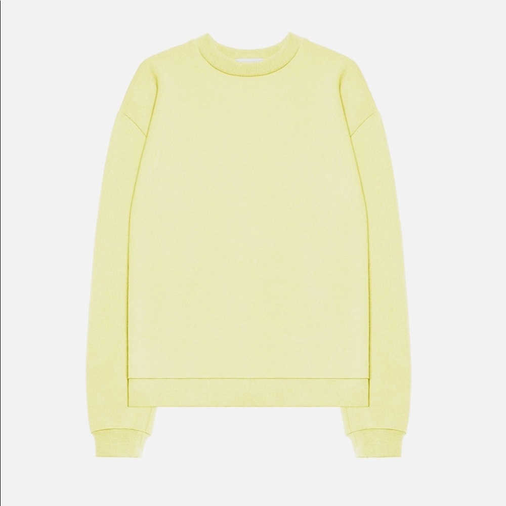 BNWT Size M (2) & L (3) - John Elliott Oversized Crewneck Terry Pullover Toxic